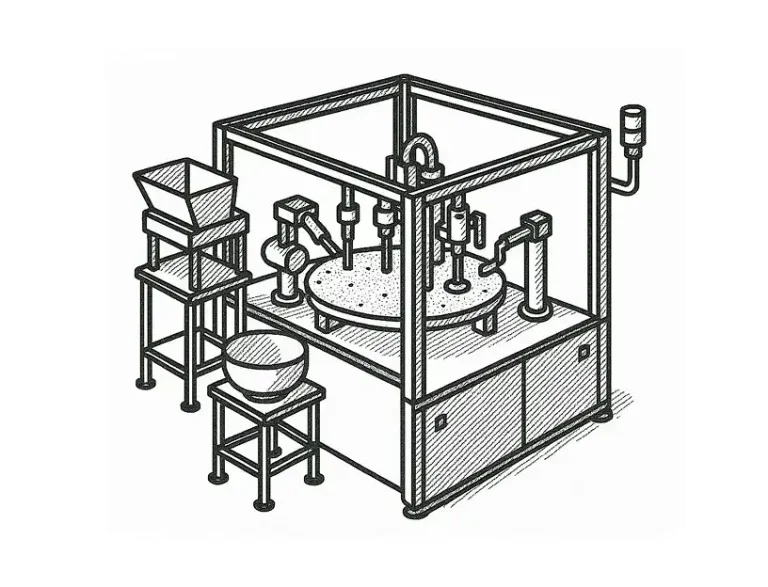 Rau Automatisierung - Montageautomat mit Rundschalttisch