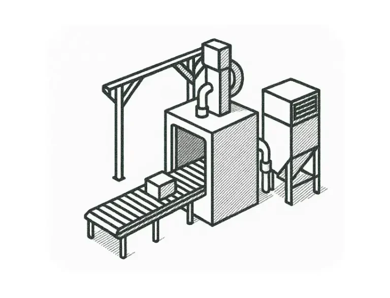 Rau Automatisierung - Strahlanlage in Finnland